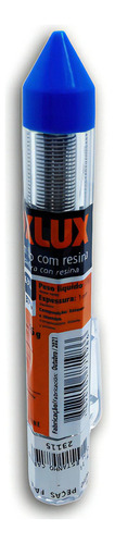 Kit 10 Solda Em Fio Com Resina 63% Estanho 1mm X 4m