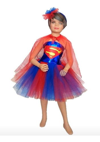 Disfraz Niña Súper Chica Súper Girl Superman Disfraces Niña