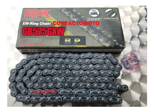 Cadena Rk525 Gxw-x Ring Japon Bp ( 9400lbs ) 1000cc