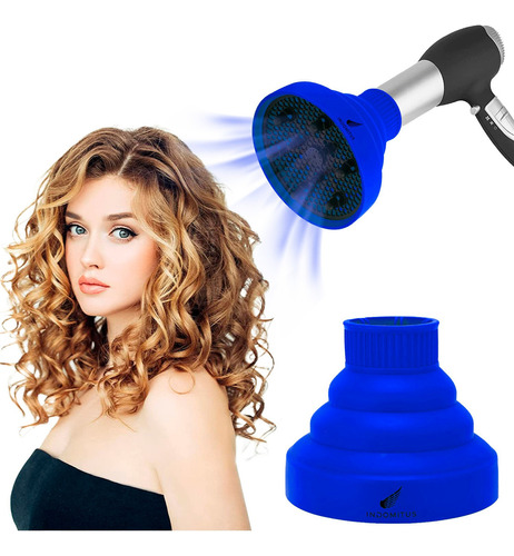 Difusor Para Secador De Cabello Pelo Rizos Turbo Cepillo