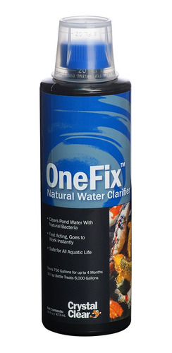 Crystalclear Onefix  Clarificador Agua Natural 16 Onza