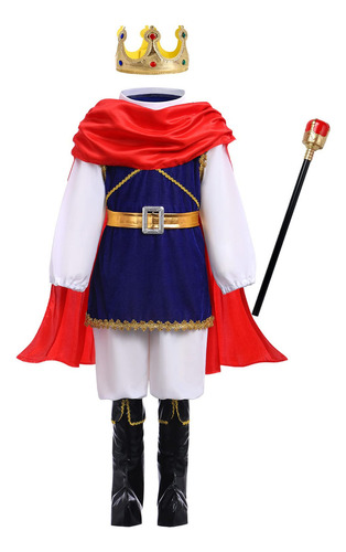 Disfraz De Príncipe Encantador Medieval Para Niños, Disfr.