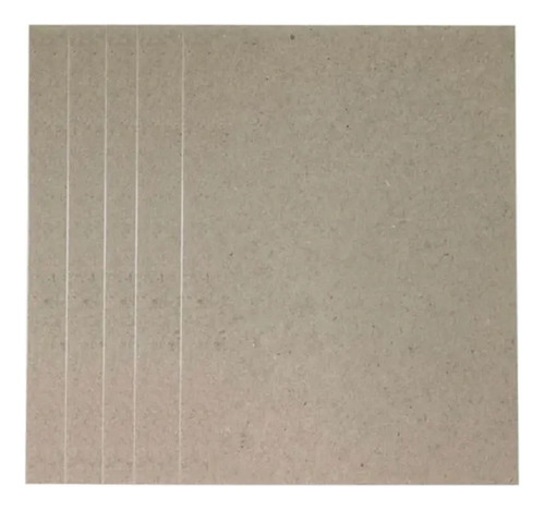 Papel Para Cartonagem Pardo Tipo Holler 1,65mm A4 100un Cor Cinza Liso