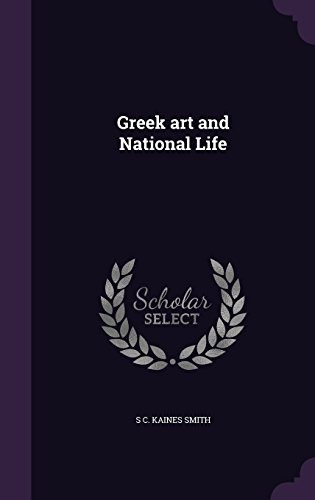 Greek Art And National Life
