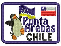544 Parche Bordado Punta Arenas Chile