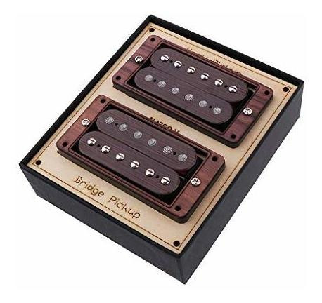 Juego De Pastillas Alnicov Humbucker De Doble Bobina Con Cue