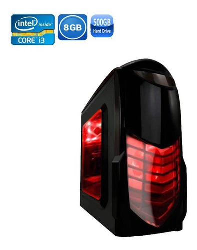 Pc Intel Core I3 8gb Hd 500gb + Wi-fi