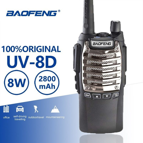 Radio Portatil Baofeng Uv-8d Uhf 400 - 520 Mhz Nuevo