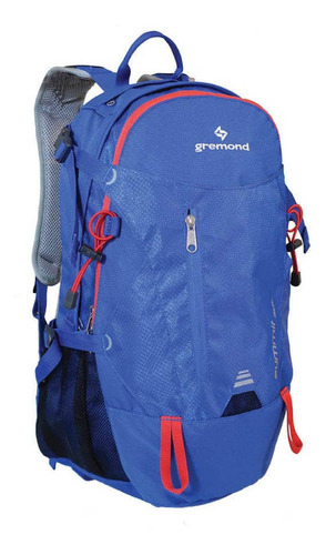 Mochila Mochilero Trekking Gremond 30l Azul O Negro