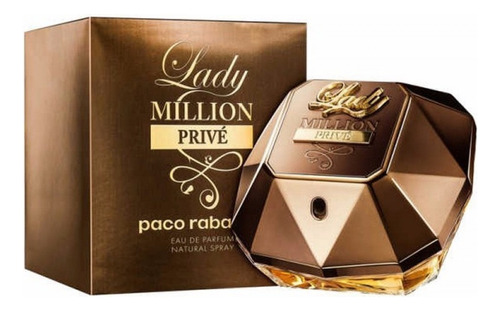 Lady Million Privé Feminino Eau De Parfum 80ml