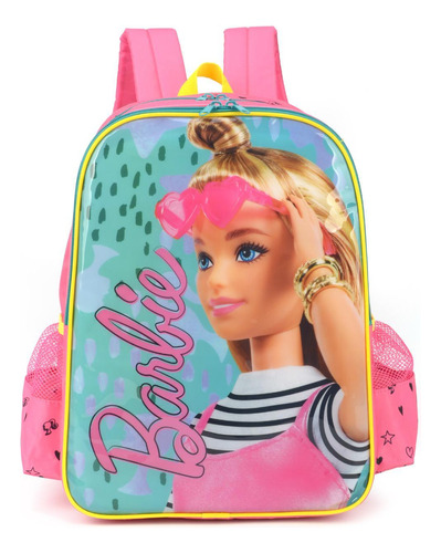 Mochila Escolar De Costas Barbie Modelo Original