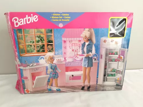 Cozinha da barbie brinquedo casinha da barbie grande