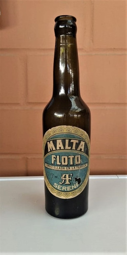 Botella Adolfo Floto La Serena Malta 1930´s Antigua 