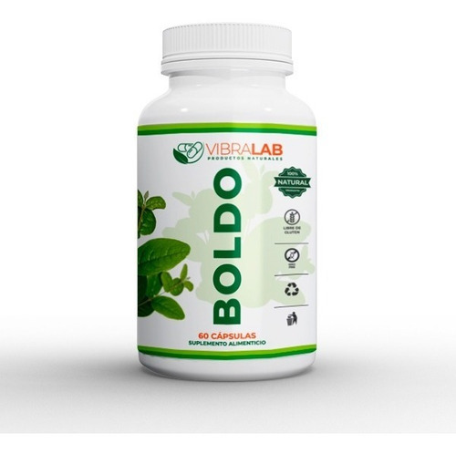 Boldo 100% Natural 60 Capsulas 500mg. Agronewen