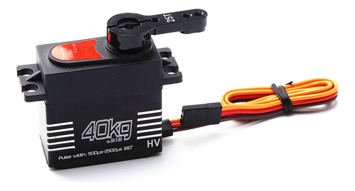 Servo Para Carro Rc De 40 Kg Digital Metal Gear Large Waterp
