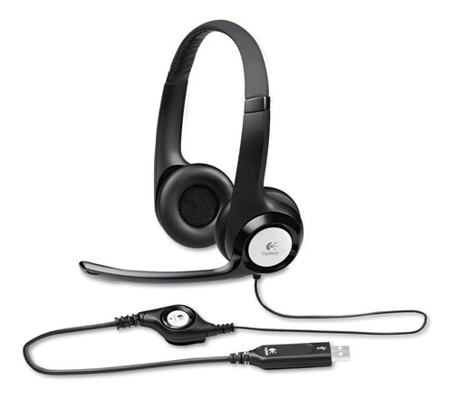 Auricular Logitech H390 Clearchat Microfono Confort Usb