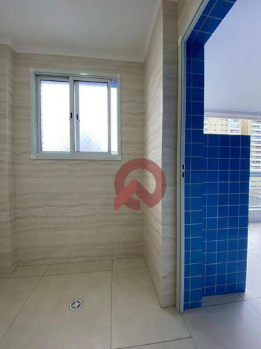 Imagem 28 de 29 de Apartamento Com 2 Dormitórios À Venda, 64 M² Por R$ 330.000,00 - Canto Do Forte - Praia Grande/sp - Ap3479