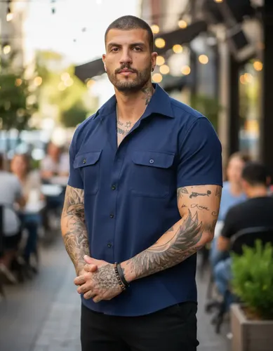 Camisa Workshirt Lisa Sem Estampa Mecânico / Barbeiro