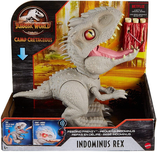 Jurassic World Feeding Frenzy Indominus Rex, Bebé Mattel Org