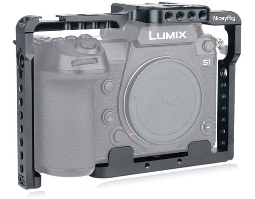 Jaula Estabilizadora Para Camara Panasonic Lumix S1 | Negro