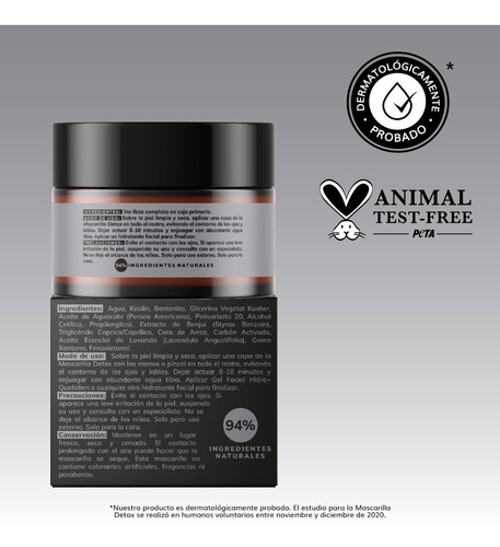 Imagen 5 de 7 de 1 Serum Vitamina C + 1 Mascarilla Detox - Cuidado Facial