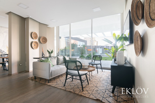 Depto Semi Nuevo En Costa De Montemar, 2d/1b, Vista Al Mar