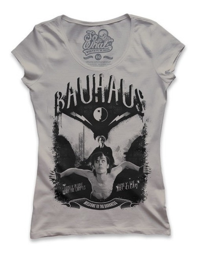 Playera Bauhaus Dama Cuello U  Welcome To The Darkness 