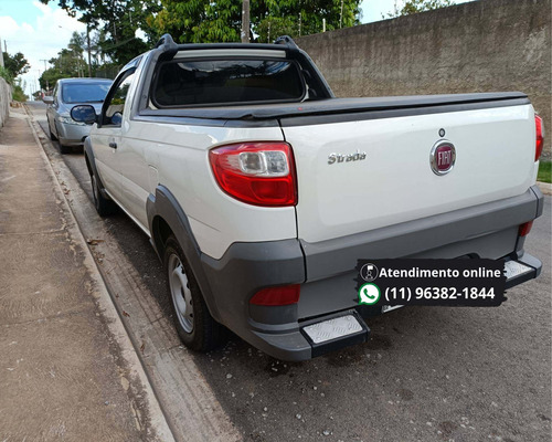 Imagem 6 de 10 de Fiat Strada 1.4 Mpi Hard Working Cs 8v Flex 2p Manual