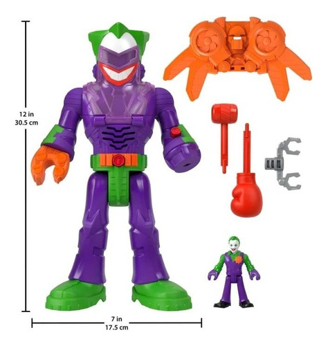 Imaginext Batman - Robô De Batalha Coringa - Original