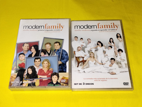  Moder Family Temporada 1 Y Temporada 2 Dvd Originales