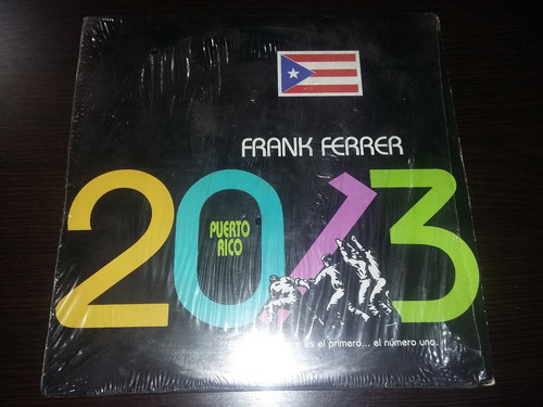 Lp Vinilo Disco Acetato Frank Ferrer 2013 Puerto Rico Salsa