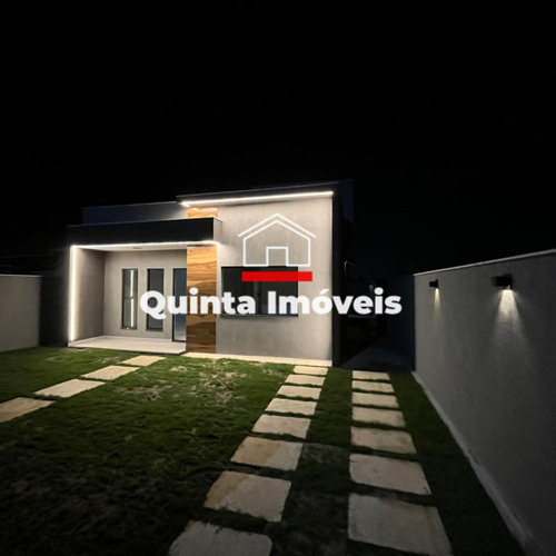Casa Recém-construída Com Churrasqueira E Piscina No Condomínio Parque Das Palmeiras Em Itaboraí