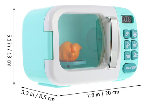 Juguete Simulado Para Niños Con Horno Microondas, Juguete De
