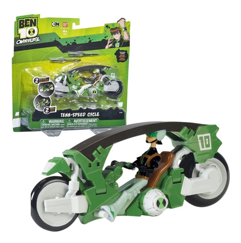Moto Ben 10 Omniverse Tenn Speed Cycle Sunny Cód.649 Sunny
