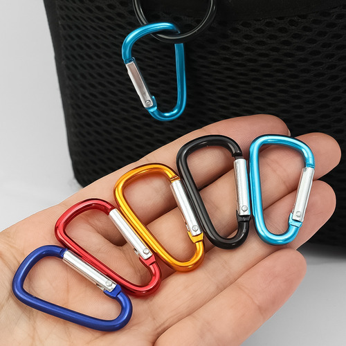 Ganchos Turísticos De Aleación De Aluminio Con Clip De Mosqu