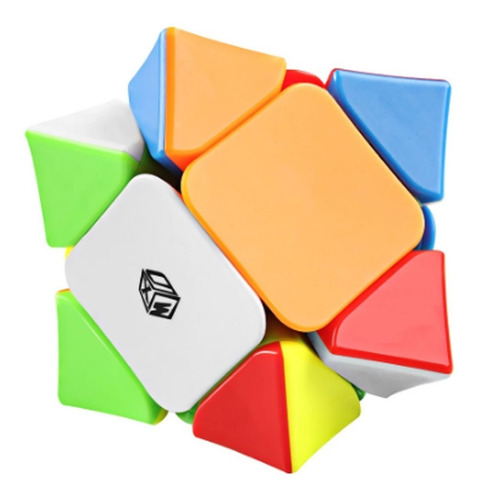 Cubo Mágico Profissional Skewb X-man M Magnético Cor da estrutura Stickerless