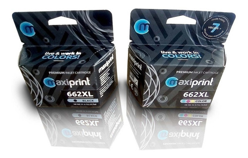 Cartucho De Tinta Hp 662 664 122 60 21 22 74 75 901 92 61 Xl