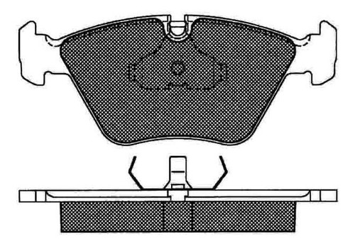 Pastilla De Freno Bmw Serie M M3/m5 82/94 Delantera