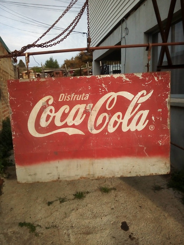 Antiguo Letrero De Cocacola De Los60