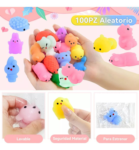 100 Escuichi Squishy Barato Kawaii Antiestres Mochi Juguete