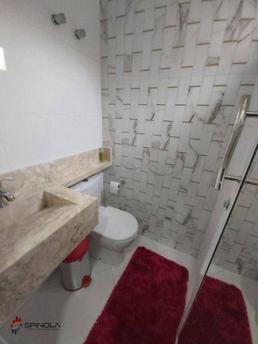 Imagem 16 de 30 de Sobrado Com 3 Dormitórios À Venda, 300 M² Por R$ 1.300.000,00 - Maracanã - Praia Grande/sp - So0082