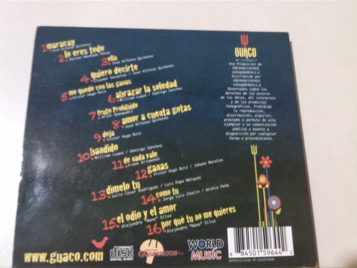 Cd Guaco Varos Original