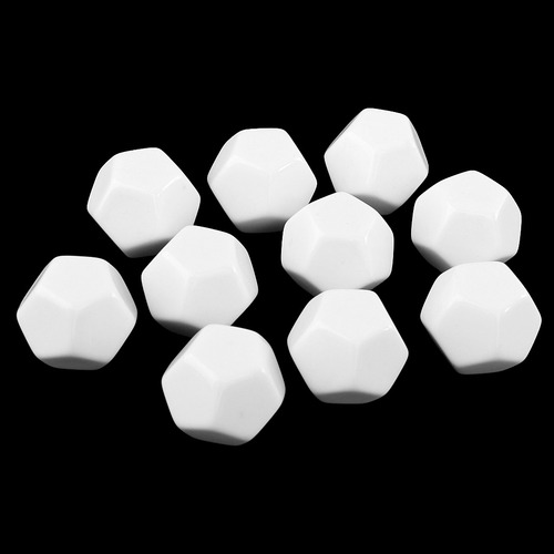 Dados De Esquina Redondeada Blanco Dados De Esquina Redondeada Blanco