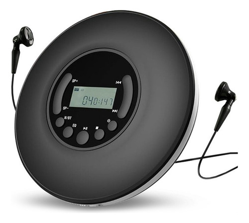Leitor Portátil De Cd/mp3 Com Repetição A-b, Lcd, Alto-falan
