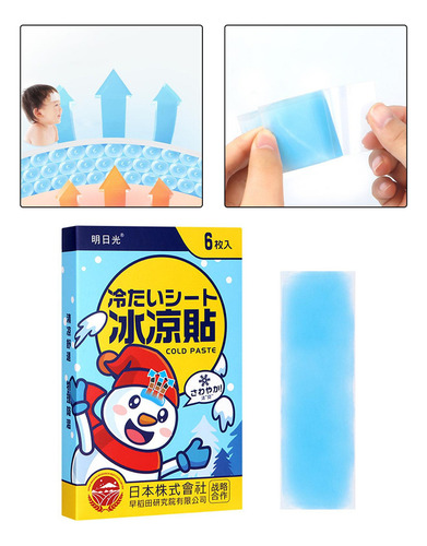 5 Paquete De 5-6 Parches Refrescantes Parches 5 Piezas