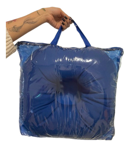 Dona Cojín Ortopédico Hemorroides Y Coxis Almohadas Color Azul