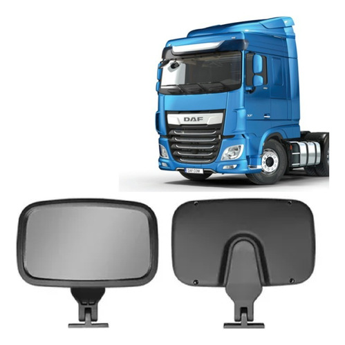 Espelho Retrovisor Lateral Rampa Para Caminhão Daf Xf