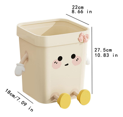 Papelera De Cocina, Papelera Rectangular, Papelera M Sesión