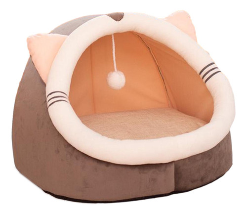 Casa Cueva Plegable, Nido Para Gatos Semicerrado, Cama M