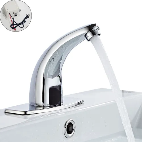 Grifo para Lavabo con Sensor Automático A-1011, Con Sensor Infrarrojo